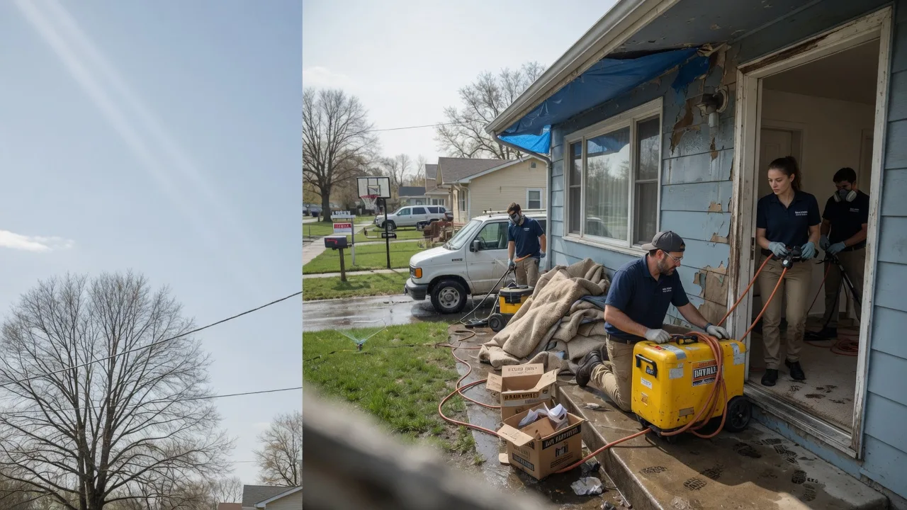Basement Flood Cleanup in Narka, KS near me